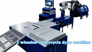 Máquina dinamômetro dinamômetro para motocicleta de 2 rodas Cartesy