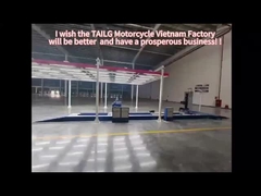 Desejando que a fábrica de motocicletas TAILG no Vietnã seja melhor e tenha um negócio próspero