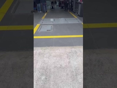 Linha de ensaio do veículo com rolos combinados 4 em 1 Linha de ensaio do veículo com conceção inovadora da tampa do banco de travagem