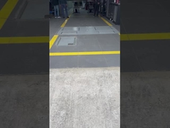 Linha de ensaio do veículo com rolos combinados 4 em 1 Linha de ensaio do veículo com conceção inovadora da tampa do banco de travagem