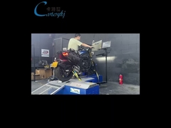 Dinamômetro de motocicleta de duas rodas avaliar o desempenho dos motores de motocicleta