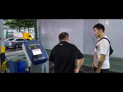 Visita de cliente do Quirguistão à Cartesykj para inspeção do projeto de dinamômetro de chassis para veículos pesados