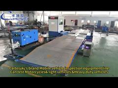 Linha de teste de veículos móvel Cartesykj para todos os veículos