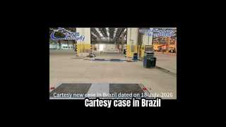 Cartesy novo case no Brasil com testador de deslizamento lateral testador de freio de rolo testador de velocímetro