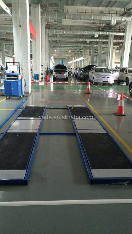 2CTPB-10G Teste de travagem de placa ultra plana Linha de teste de carro para caminhão teste da força de travagem