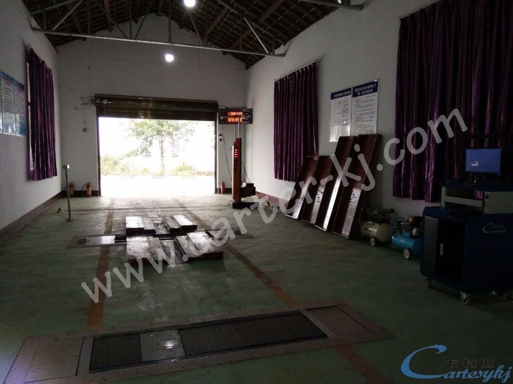 Linha de Teste de Motocicleta com Motor de 10kW para Teste Preciso de Velocidade de Frenagem e Carga