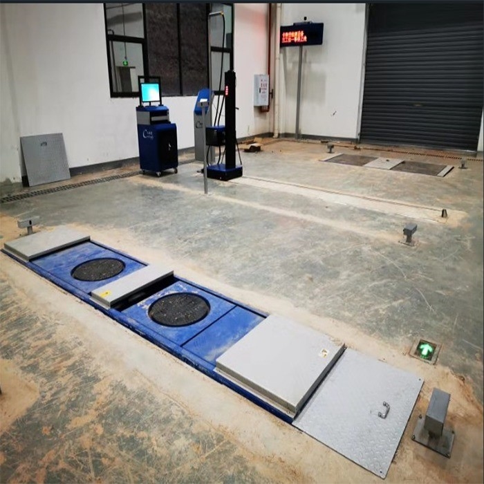 CTZJ - 10 Teste de ângulo de direcção do veículo Equipamento de inspecção de veículos para camiões e automóveis com sistema de controlo industrial