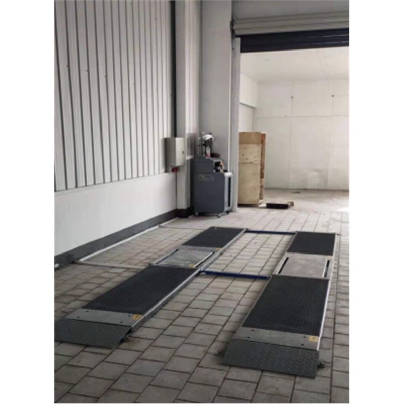 BMW Europe Car Fitment 2004-2008 Ultra Flat Plate Brake Tester Linha de ensaio de veículos automóveis