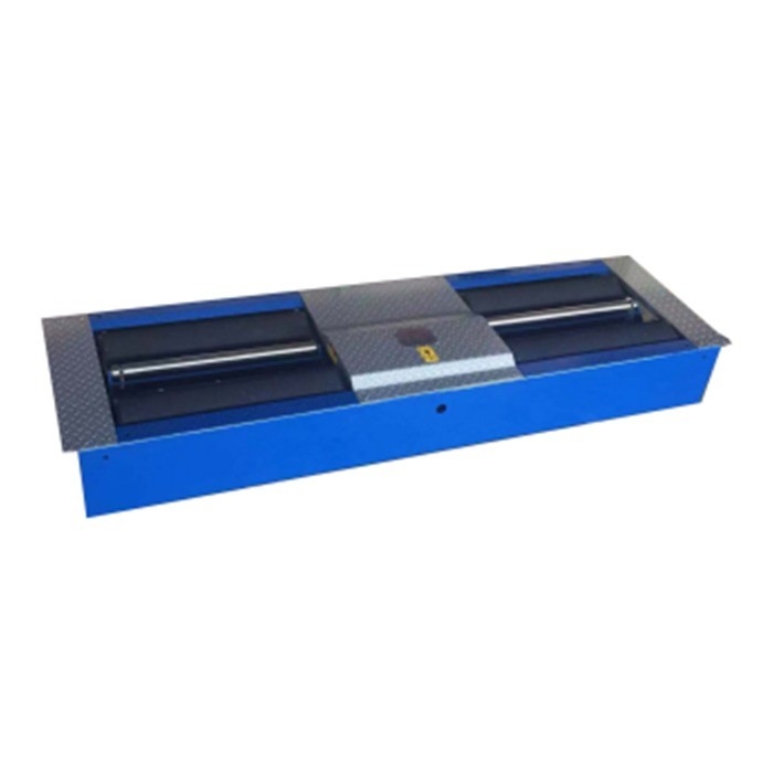 Equipamento de Inspeção de Veículos Cartesykj Testador de Freio de Rolo 4T Testador de Força Oposta de Freio de Rolo Com Teste de Freio de Carga por Eixo
