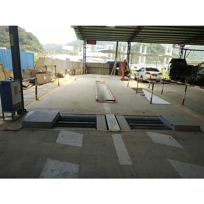 Equipamento de inspecção de veículos de 4 t de capacidade de carga CTFZ-3B Máquina de ensaio de elevação