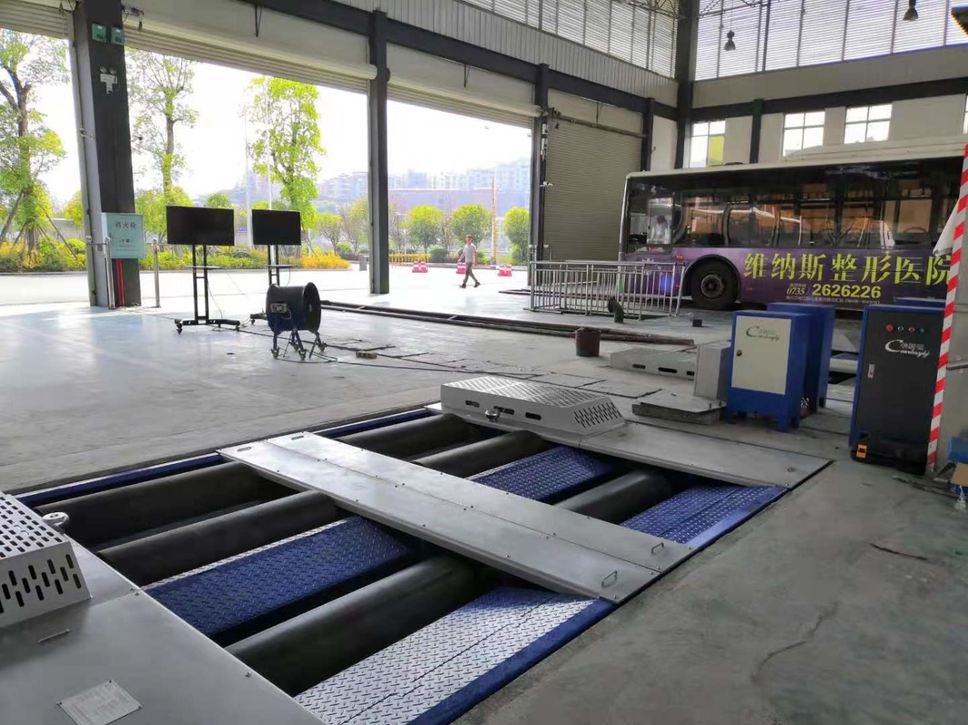 CTDCG-14 Três eixos seis rolos veículo chassi dinamômetro automóvel dinossauro máquina de potência de cavalo