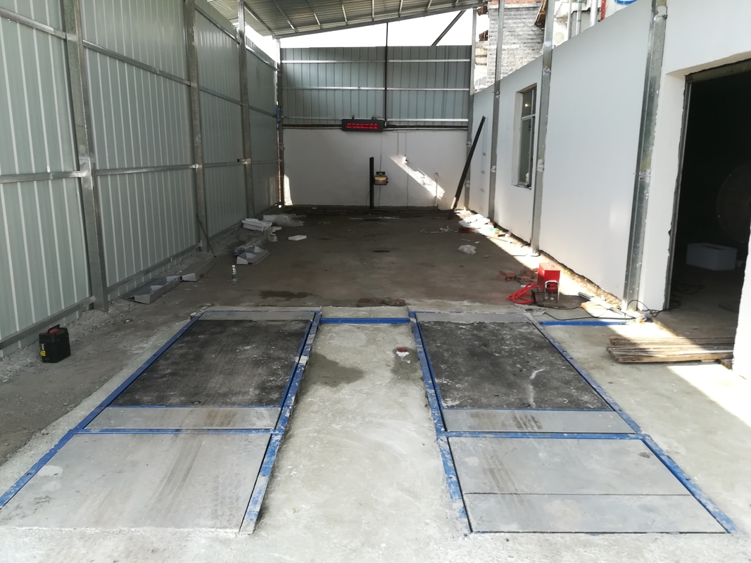CTHPB-10C Caminhão de luxo Teste de travões de placa plana Equipamento de inspecção de veículos Linha de ensaio de veículos