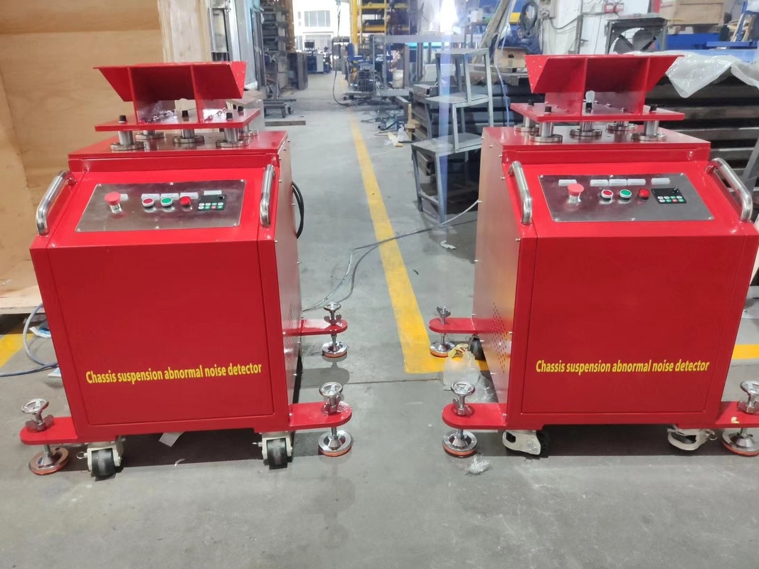 Equipamento de detecção de ruído anormal para suspensão