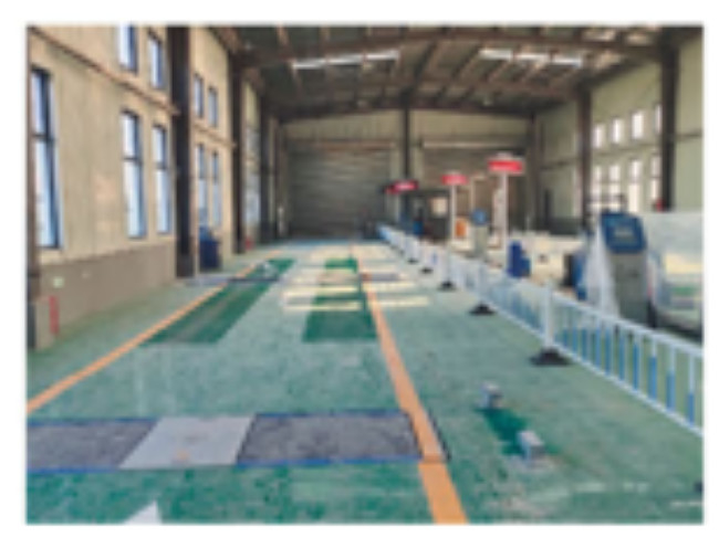 Disposição da oficina de ensaio para veículos pesados - Linha de ensaio de desempenho do veículo para estação de ensaio