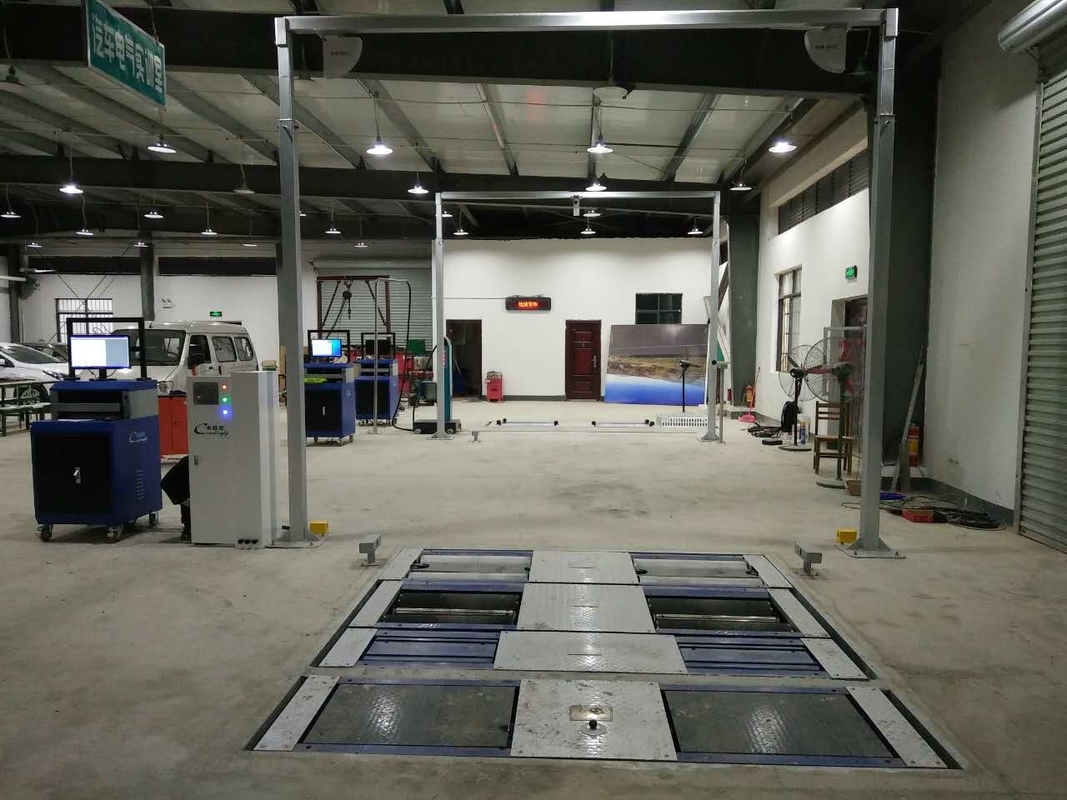 (CT-JXB) Modelo CT-JXB 4000kg Linha de teste de veículo totalmente automática Linha de teste de ensino de automóveis