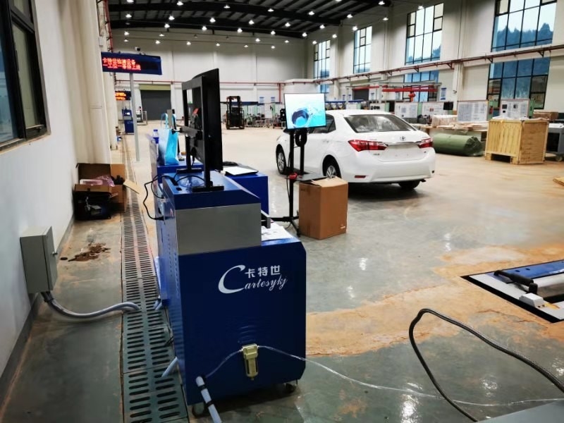 (CT-JXB) Modelo CT-JXB 4000kg Linha de teste de veículo totalmente automática Linha de teste de ensino de automóveis