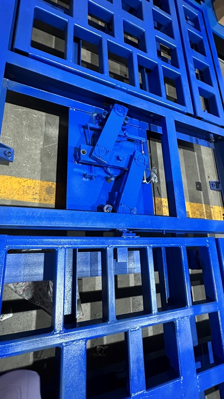 Teste de deslizamento lateral de carga de 15 t CTCH-15A Equipamento de inspecção de veículos de ligação de dois eixos para camiões