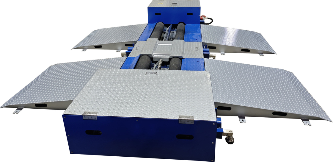 CTZD-9500M 15T Roller Mobile Brake Tester Bench Roller portátil transportável para caminhões