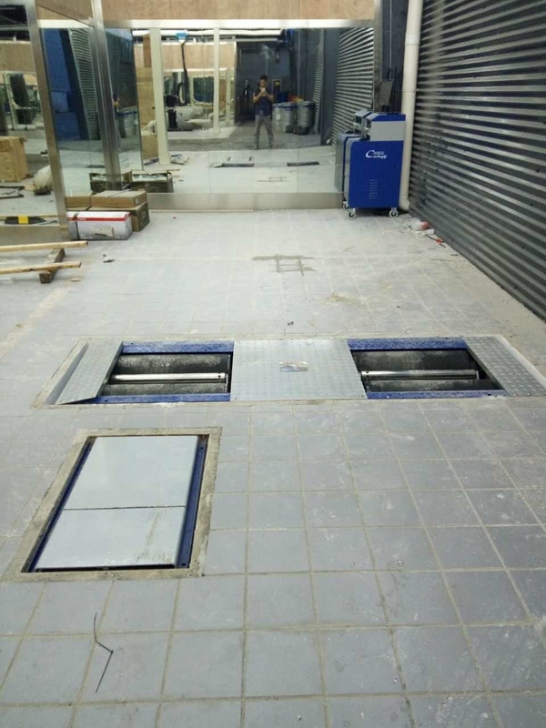 CTGT-3-3C Linha de ensaio do veículo Trindade em rolos Teste de travagem em rolos Vlt com uma única placa de carga no eixo