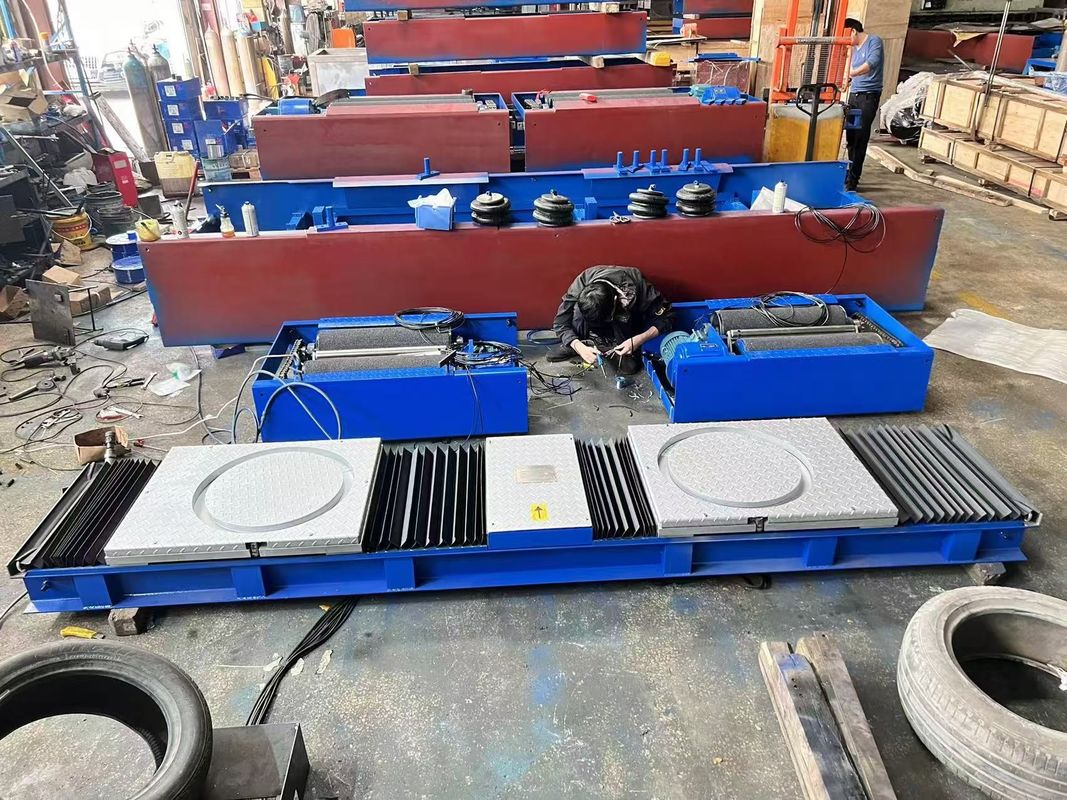 CTZJ-15 Camiões Veículo ângulo de direção Tester carga 15T com instrumento de controlo LCD com ecrã táctil