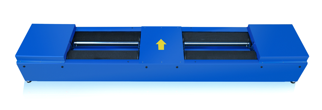Cartesykj 10T Faixa secundária de manutenção e ensaio do veículo Teste de travagem de rolos com teste de deslizamento lateral de carga do eixo