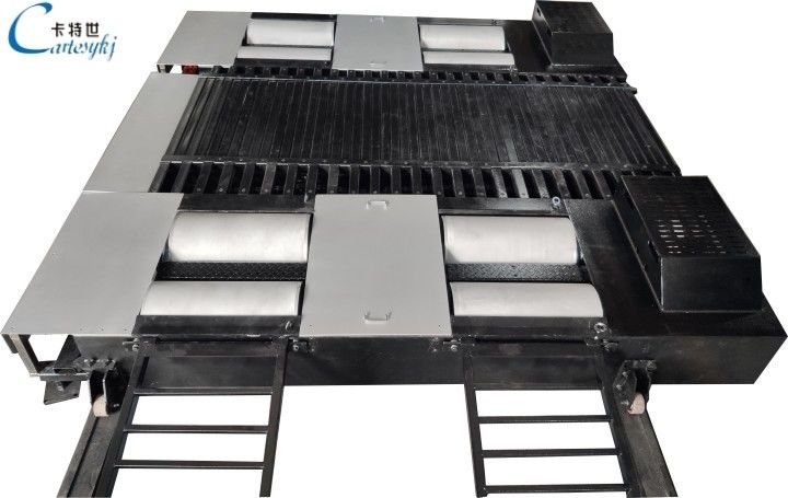 Cartesykj 4WD Máquina de potência de cavalo Performance de potência automotiva e chassi Dinamômetro Máquina 2000hp 2 correntes de redemoinho distância entre eixos ajustável