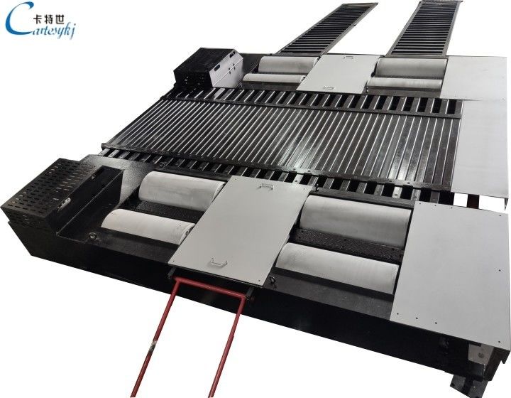 Cartesykj 4WD Máquina de potência de cavalo Performance de potência automotiva e chassi Dinamômetro Máquina 2000hp 2 correntes de redemoinho distância entre eixos ajustável