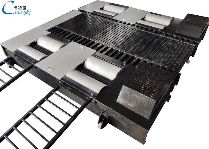 Cartesykj 4WD Máquina de potência de cavalo Performance de potência automotiva e chassi Dinamômetro Máquina 2000hp 2 correntes de redemoinho distância entre eixos ajustável