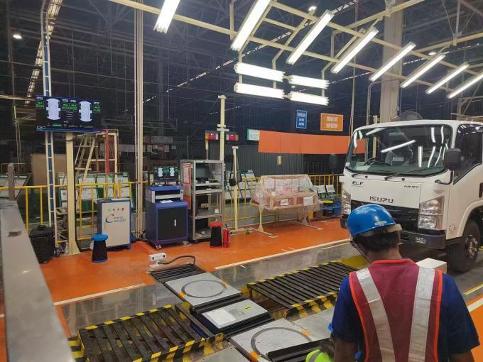 CTZJ-15 Camiões Veículo ângulo de direção Tester carga 15T com instrumento de controlo LCD com ecrã táctil