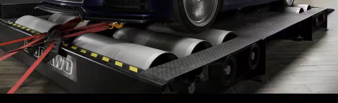 Chassi dinamômetro 4x4 para máquina de dinamômetro de cavalos com 5 rolos na Rússia