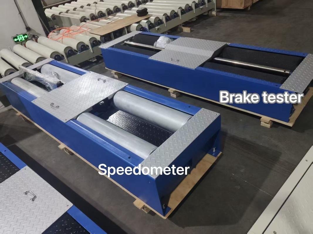 Cartesykj Solução integrada de equipamento de ensaio de veículos para inspecção de travagem, velocidade e deslizamento lateral