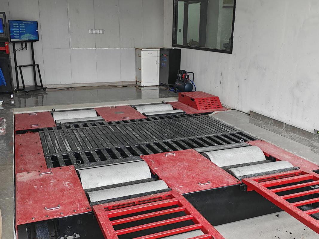 Carteskj 4WD 1000hp Vehicle Chassis Dynamometer horse power machine Vehicle Test Lane  Vehicle inspection equipments