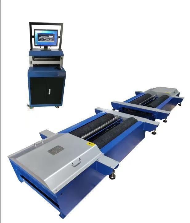 Cartesy Teste de travões de rolos de automóveis Forças com carga no eixo CTFZ-10B 10T Teste de travões de rolos de veículos para veículos pesados