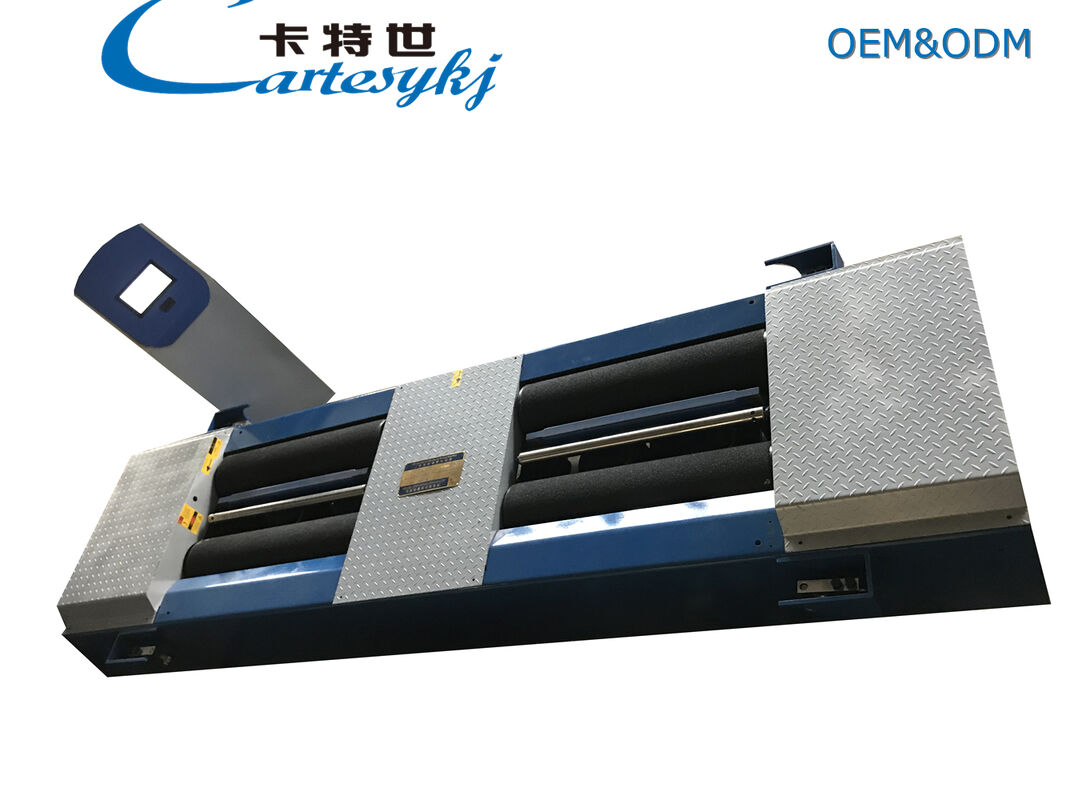 Cartesykj marca CTFZ-13B Roller Brake Tester forças opostas Tester com eixo de carga Montagem 15T Veículo Carros rolos de freio