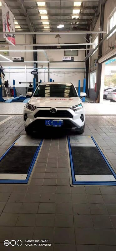 Testador de freio plano de luxo Cartesykj 3T 10T 15T Equipamento de inspeção de veículos pista de teste de veículo 2CTHPB-13 com testador de freio de carga de eixo de suspensão deslizante lateral