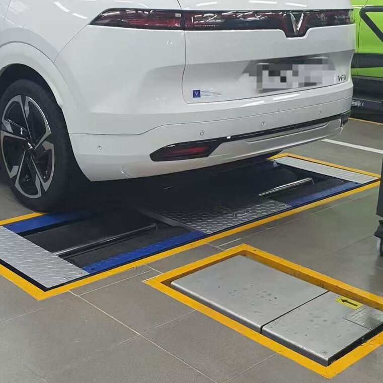 Testador de freio de rolo de linha de teste de veículo Cartesy marca CTGT-3-3C Roller Trinity com carga de eixo testador de deslizamento lateral de placa única para veículos leves