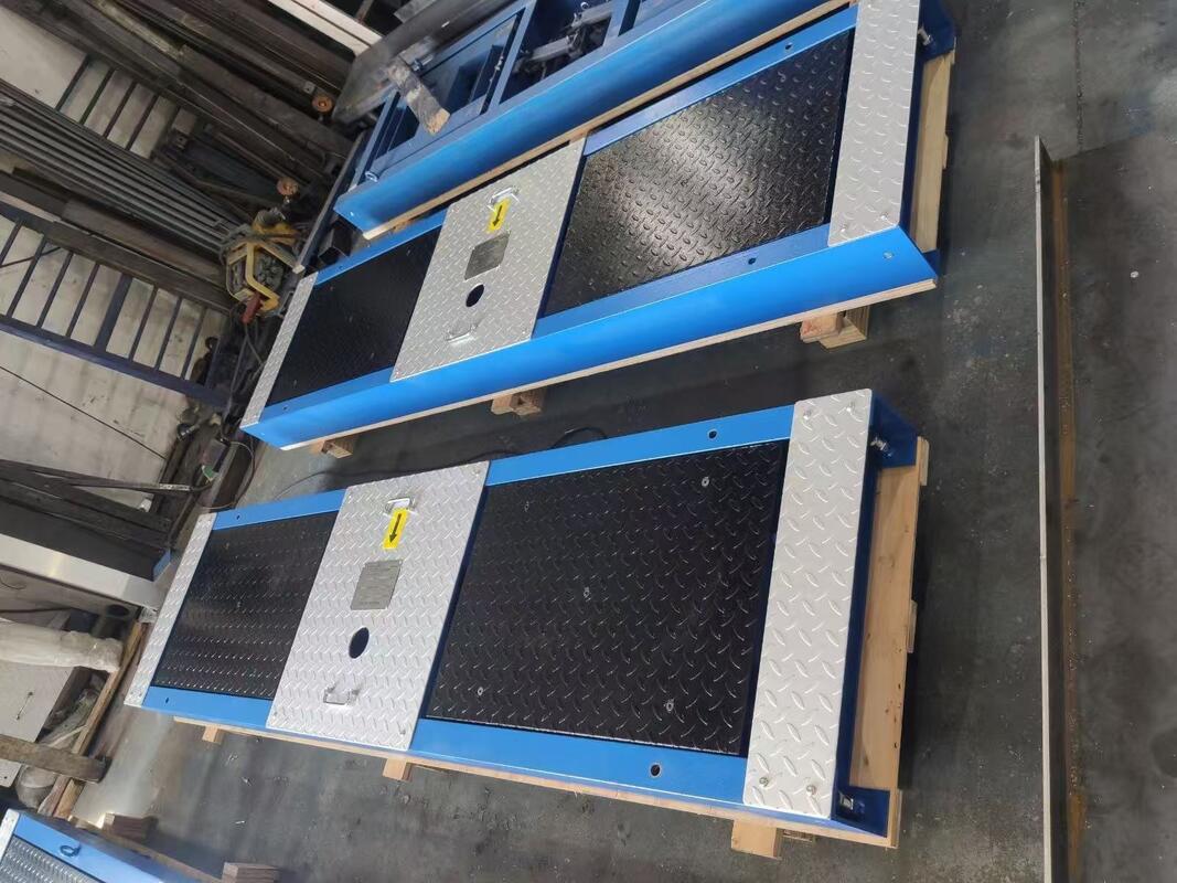 Cartesy 10t Carga CTCH-10 Teste de deslizamento lateral do veículo para equipamento de inspeção de veículos para caminhões e automóveis