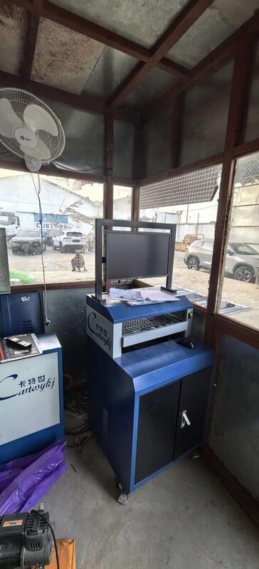 Cartesy marca do Quénia caso 5 em 1 Roller Brake Tester com 4000kg eixo Load lado deslize velocímetro teste de suspensão