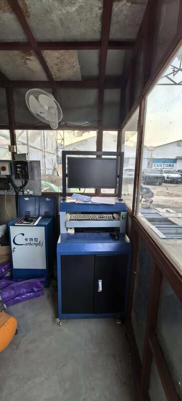 Cartesy marca do Quénia caso 5 em 1 Roller Brake Tester com 4000kg eixo Load lado deslize velocímetro teste de suspensão