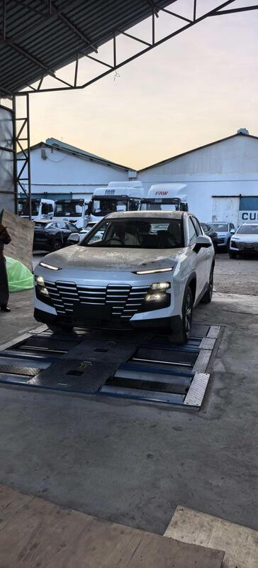 Cartesy marca do Quénia caso 5 em 1 Roller Brake Tester com 4000kg eixo Load lado deslize velocímetro teste de suspensão