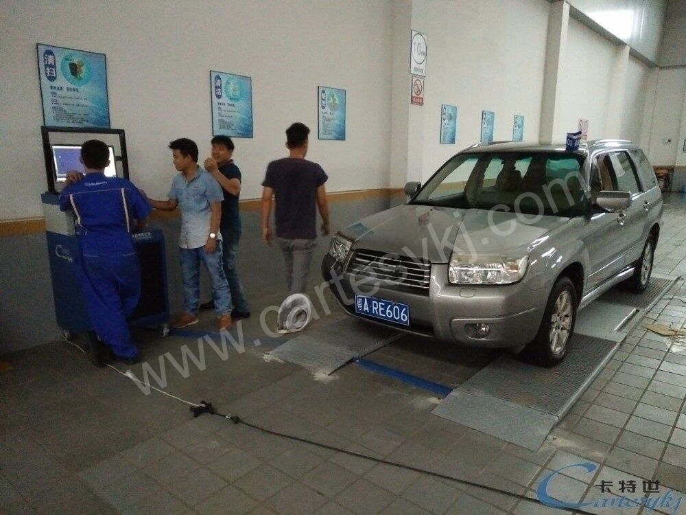220V Voltage Ultra Plate Test Line para Carros Teste de travagem Teste de carga Deslizamento lateral