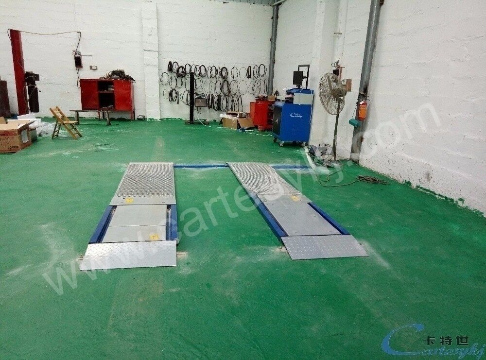 220V Voltage Ultra Plate Test Line para Carros Teste de travagem Teste de carga Deslizamento lateral