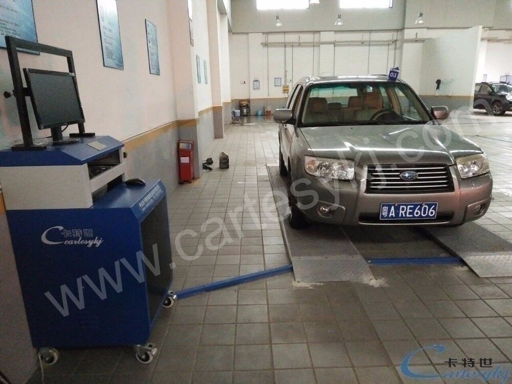 220V Voltage Ultra Plate Test Line para Carros Teste de travagem Teste de carga Deslizamento lateral