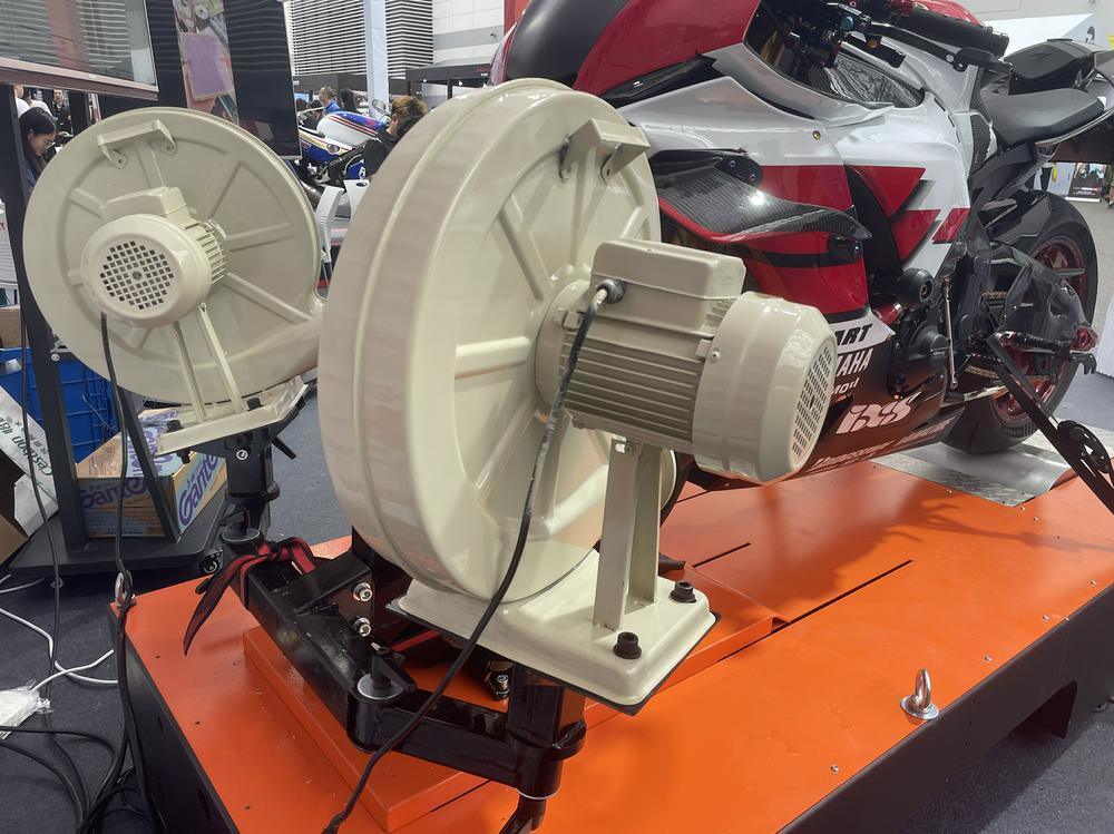 2 rodas Motociclo Chassis dinamômetro Testeur velocímetro Testeur travão de rolos Testeur banco de ensaio integrado