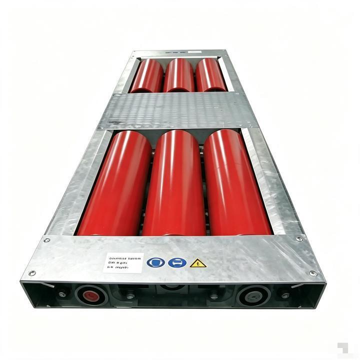 Cartesy Pneumati Free Roller Conjunto de rolos Bogie é usado em conexão com o teste de freio ou velocímetro 215mm diâmetro