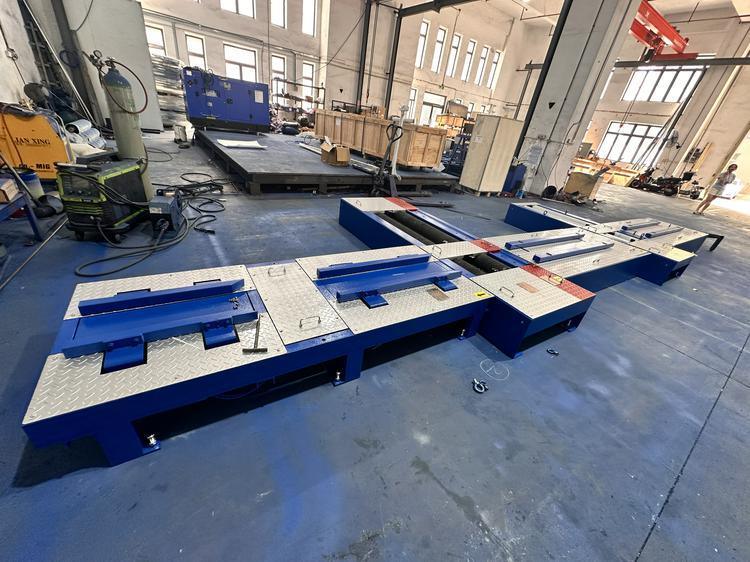 2 & 3 rodas Motocicletas Linha de teste centralizada Incluir força de travagem eixo Carga velocímetro Encosto Alinhamento da roda Farol