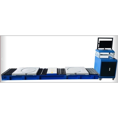 CTZJ - 10 Teste de ângulo de direcção do veículo Equipamento de inspecção de veículos para camiões e automóveis com sistema de controlo industrial