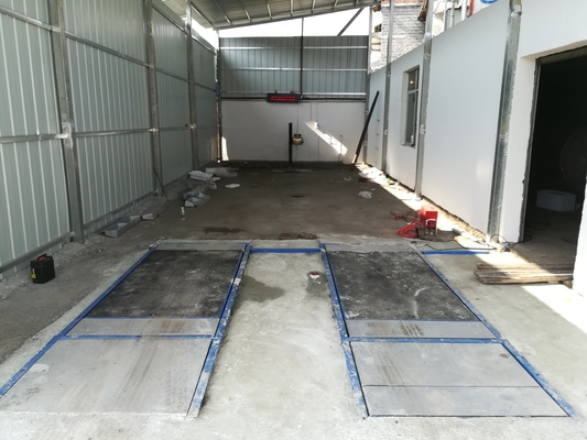 CTHPB-10C Caminhão de luxo Teste de travões de placa plana Equipamento de inspecção de veículos Linha de ensaio de veículos
