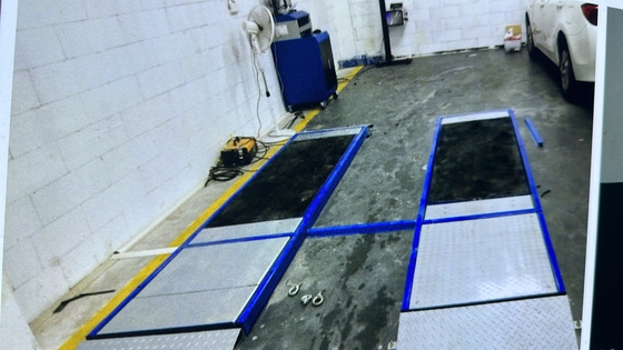 2CTPBH-10 Teste de travagem de placa ultra planaLínea de teste de carro para teste de caminhão A força de travagem