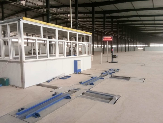 Linha de ensaio de motocicletas de 2 e 3 rodas Linha de ensaio de veículos para estação de ensaio